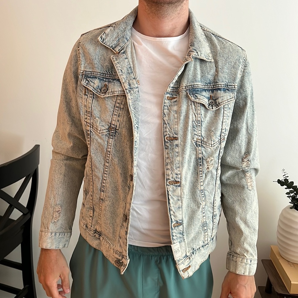 Zara man denim jacket